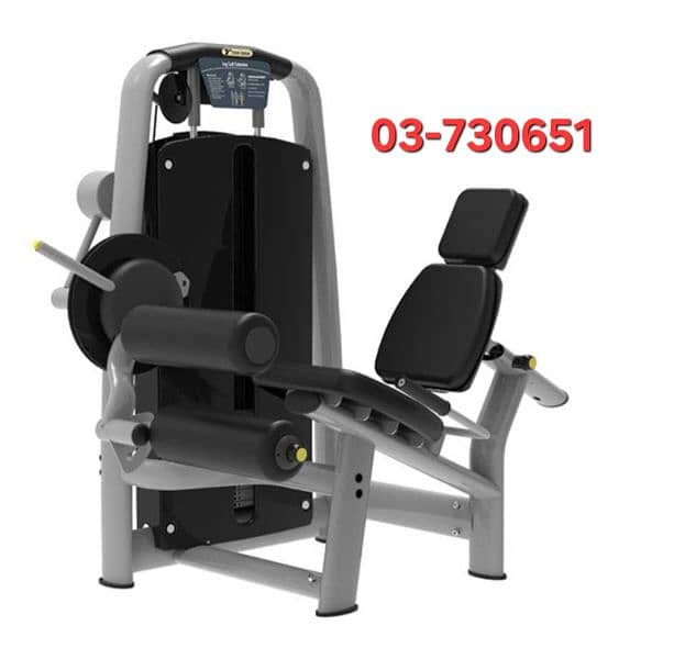 Leg extension- leg curl's machine 0