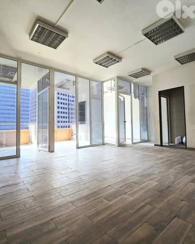 RAO26-4744 Office 100 sqm for Rent in Saifi – Beirut
