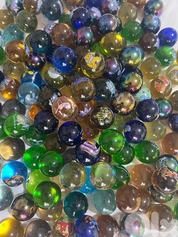 1999 vintage pokemon marbles 2