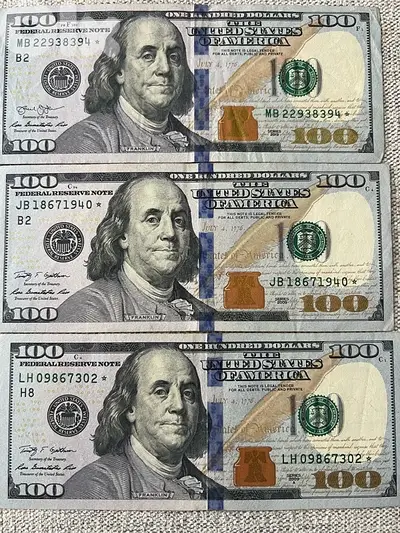 100$ star notes
