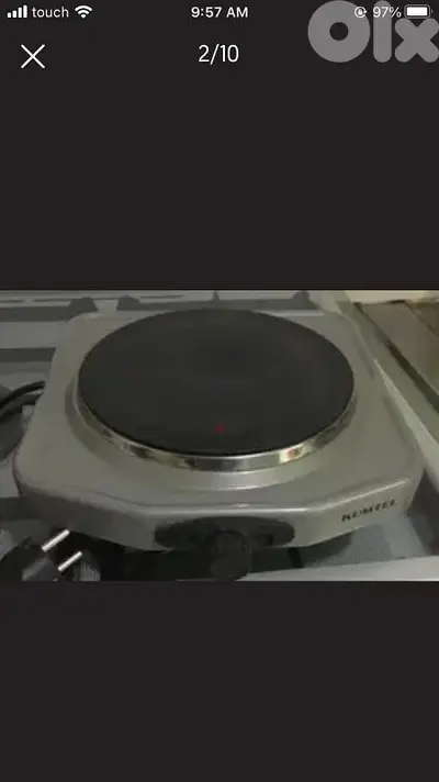 electric stove
