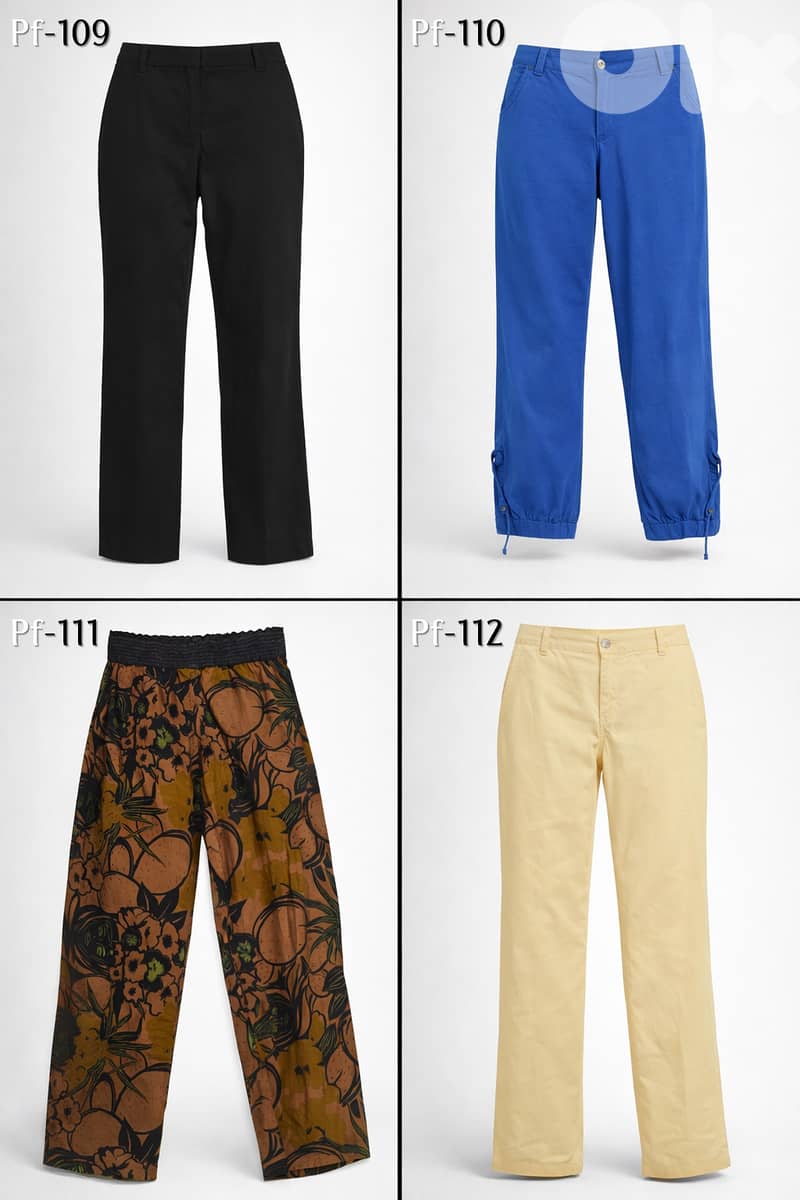 European Collection of Fabric & Linen PANTs 3