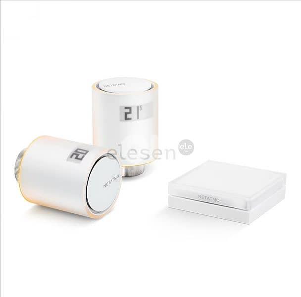 NetatmoSmart WiFi Radiator Thermostats Starter Pack 0