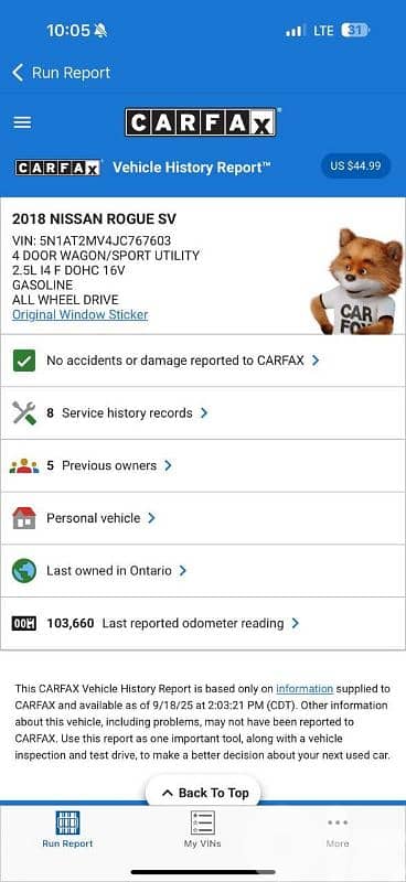 Nissan Rogue 2018