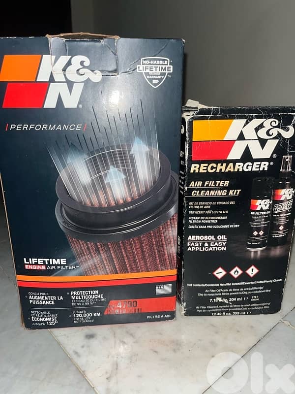 air filter k&n kit and cleaning 0
