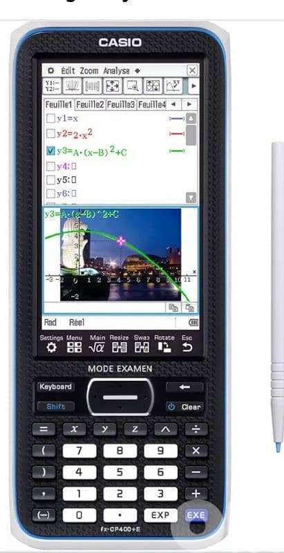 Calculator Casio classpad fx-cp400+E (( mode examen )) 0