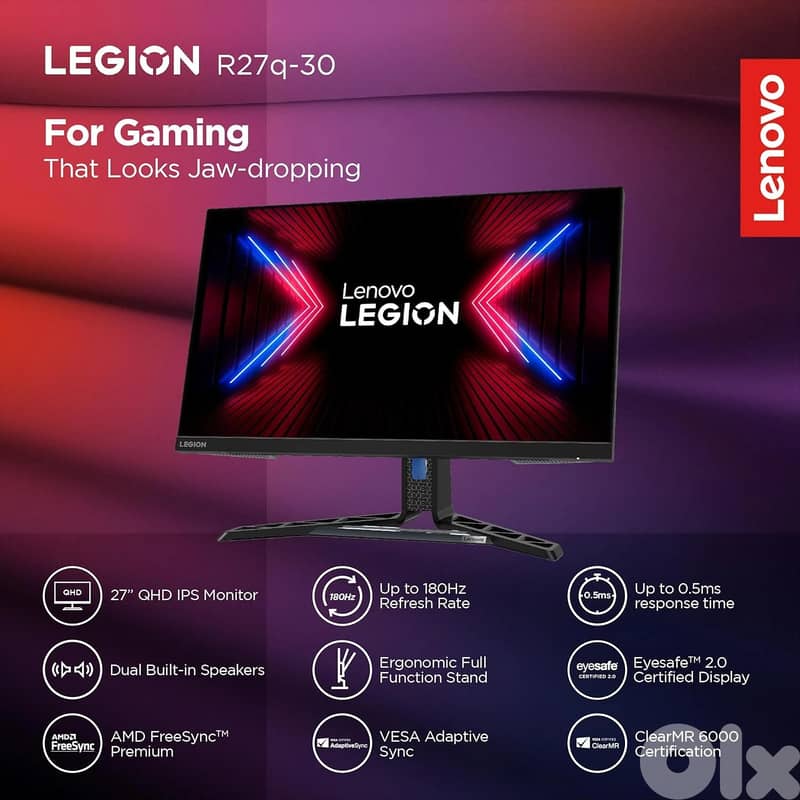 lenovo legion 2k curved gaming monitor 0