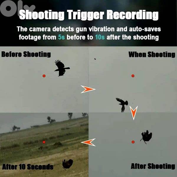 Firefly Q8L 4K ShotKam – Auto Trigger Recording with Red Dot 2