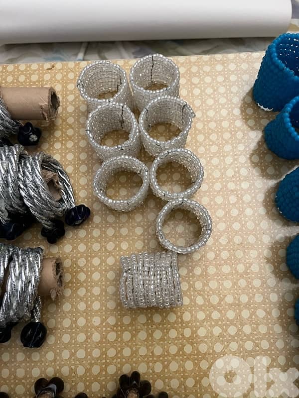 Napkin rings / Anneaux de serviette 0