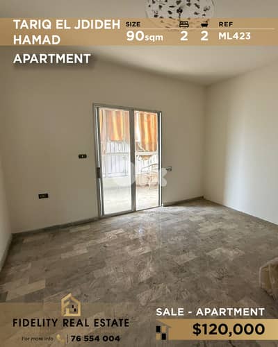 Apartment for sale in Tarik El jdideh ML423 شقة للبيع في طريق الجديدة