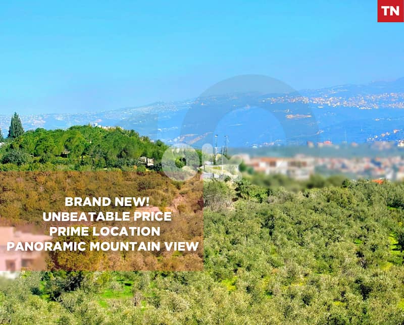 Prime Location , Panoramic Mountain View , Amioun/ أميون REF#TN133149 0