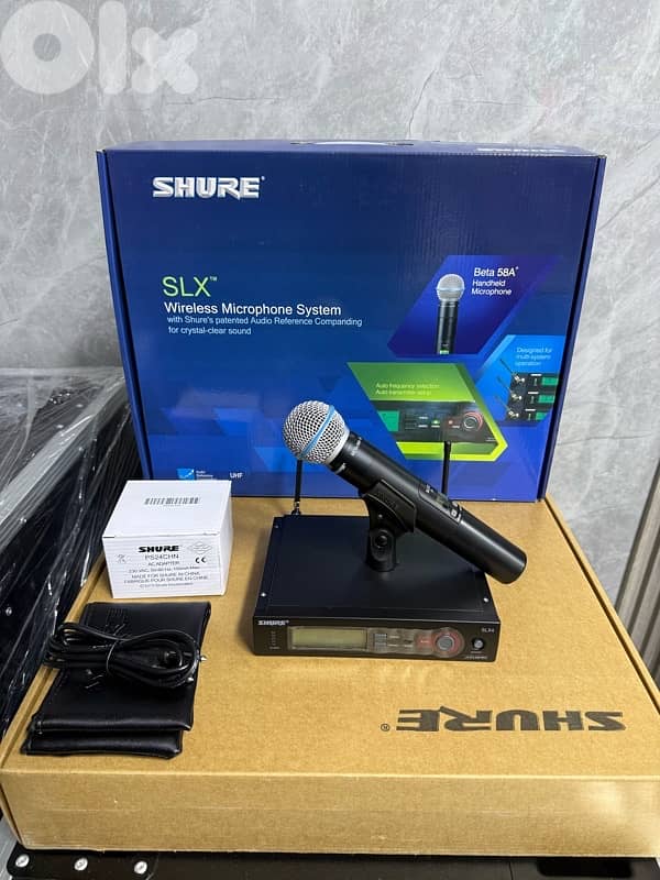 Shure Wireless SLX4 Beta 58A 0
