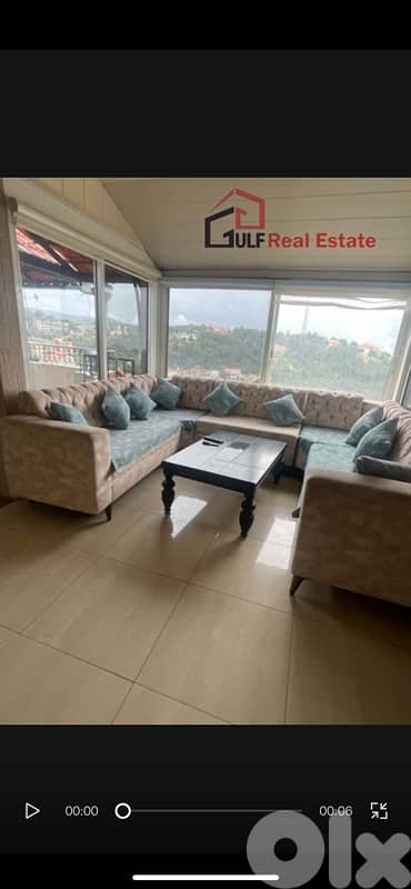 Stunning Furnished Apartment for Sale in Baissour 0