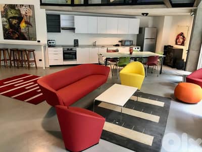 L20508 - Beautifully Furnished Loft For Sale in Achrafieh