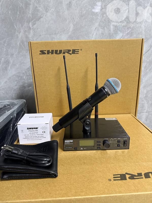 Shure Wireless ULXD4 Beta 58A 0