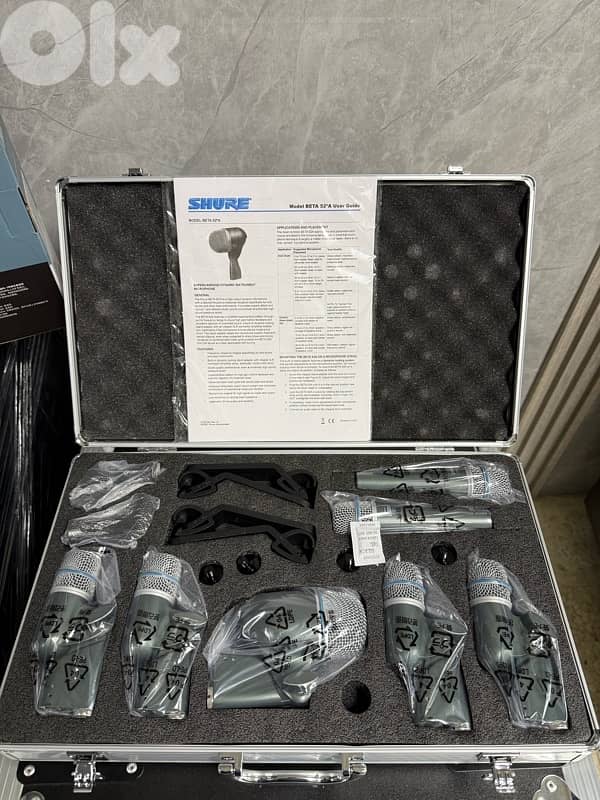 Shure Drums set 1