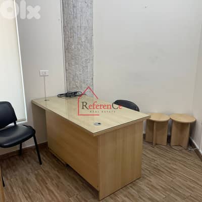 Equipped office in Zouk Mikael for rent مكتب مجهز في زوق مكايل