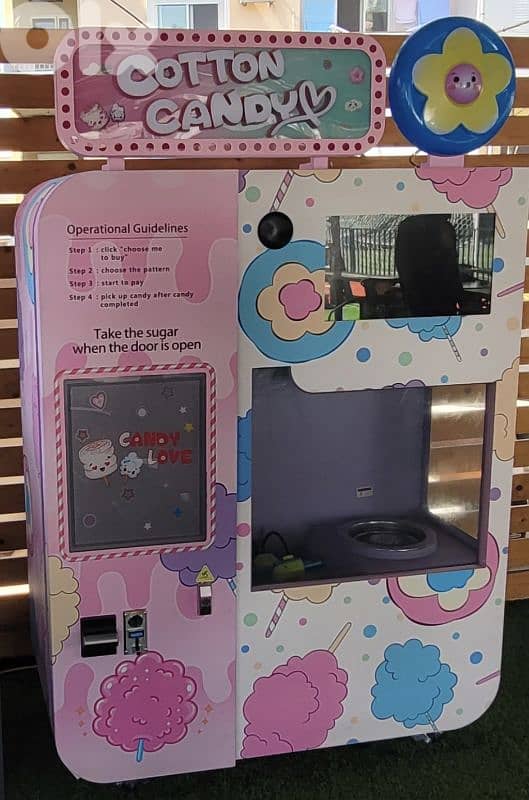 Cotton Candy Automatic Machine 0