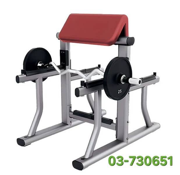 arm curl bench machine 0