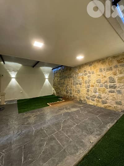 HIGH-END DUPLEX IN HAZMIEH PRIME (255Sq) WITH GARDEN, (HA-449)