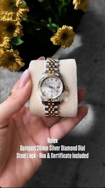 Rolex, Datejust, 26mm, Full Set 0