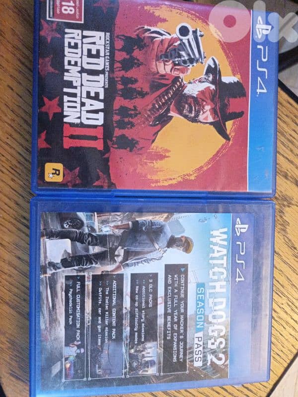 Rdr2 and watch dogs 2 0