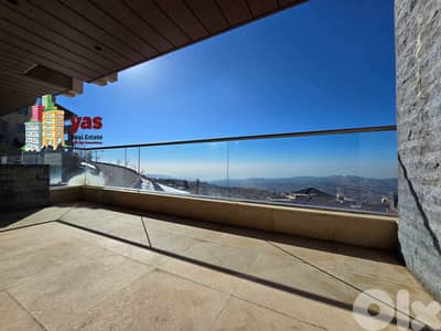 Faqra 120m2 | Duplex | Panoramic View | High End | Gated Community |DA