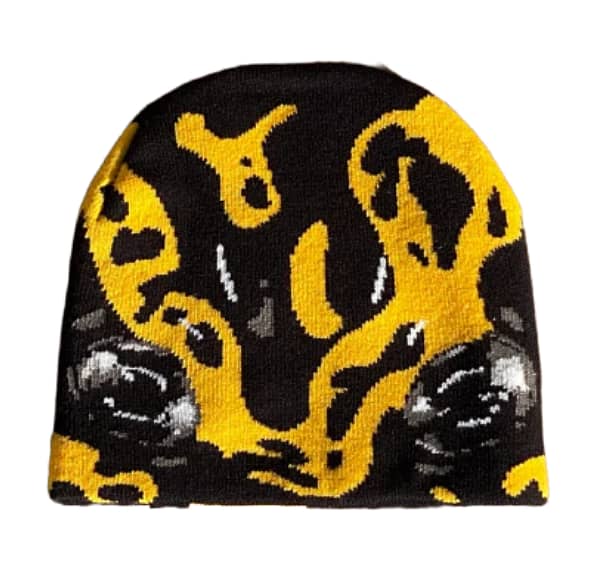 Knit Frog Beanie | Streetwear Hats 4