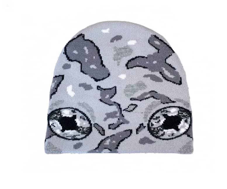 Knit Frog Beanie | Streetwear Hats 6