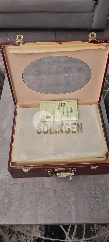 ​72-Piece Meisterkoch Solingen Luxury Cutlery Set – 18/10 Gold Accents 1