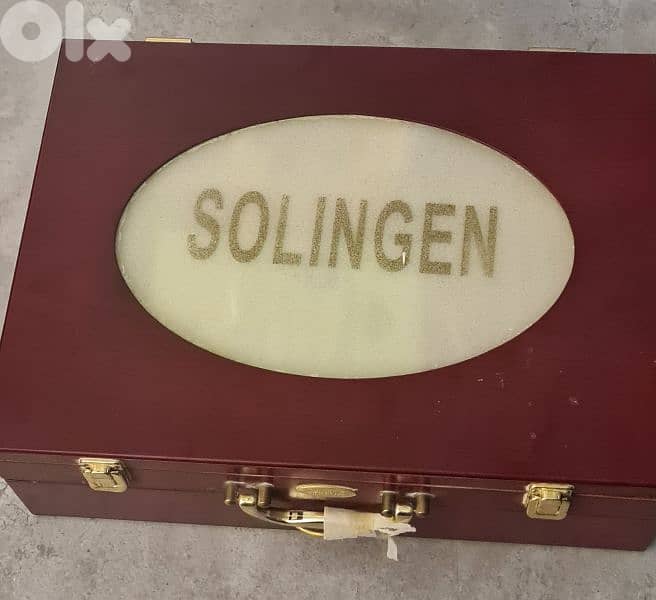 ​72-Piece Meisterkoch Solingen Luxury Cutlery Set – 18/10 Gold Accents 2