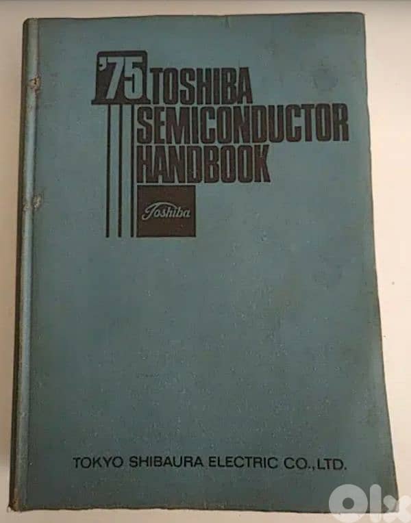 Old Toshiba semiconductor handbook 1975 - Not Negotiable 0