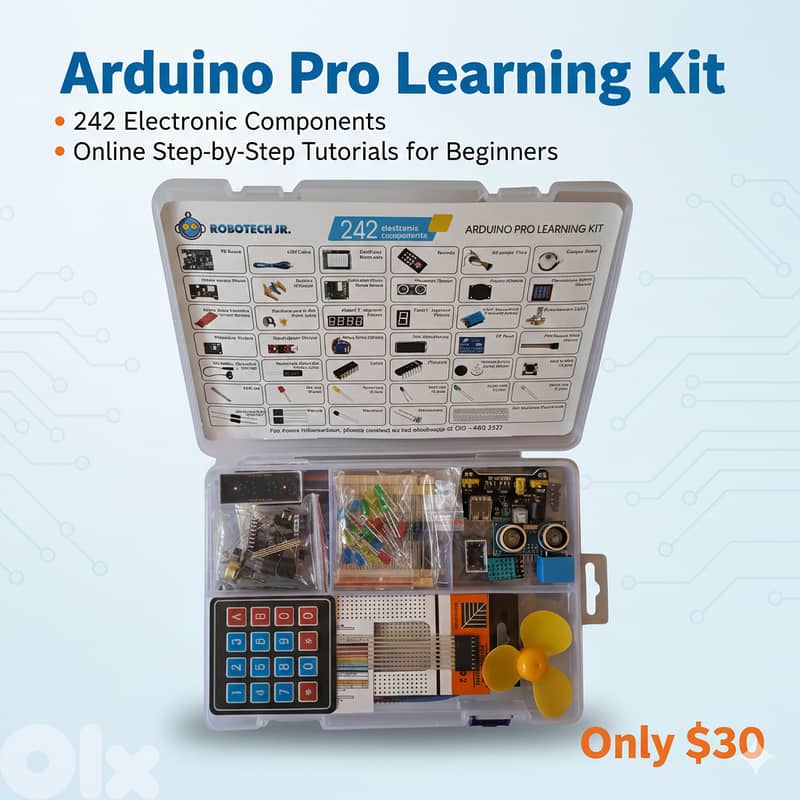 Arduino Pro Learning Kit ( ROBOTECH JR ) 0