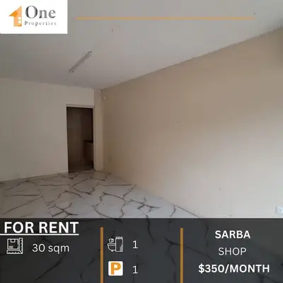 SHOP FOR RENT IN SARBA