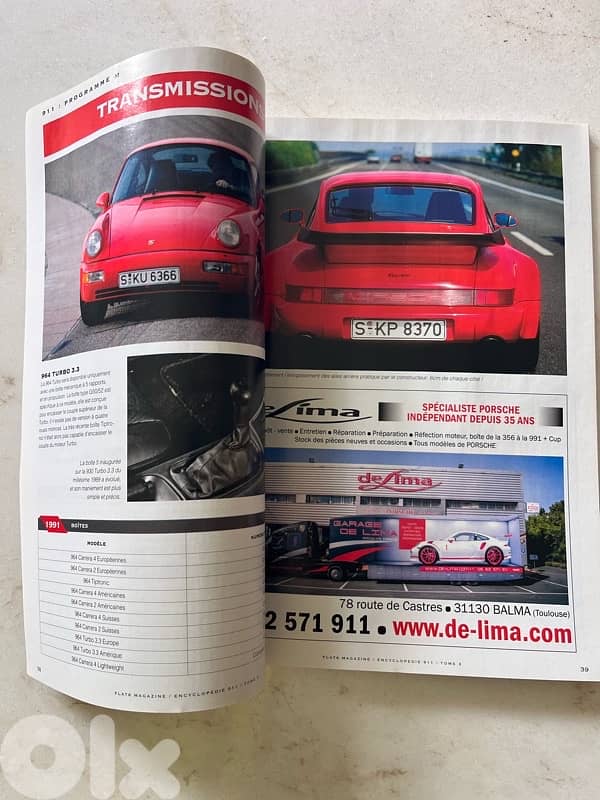 Flat 6 magazines Hors Série #3 encyclopédie et histoire Porsche #2 1