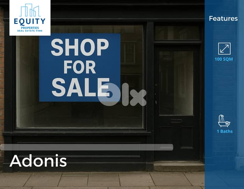 100 SQM Shop For Sale In Adonis Prime Location #RK16727 0