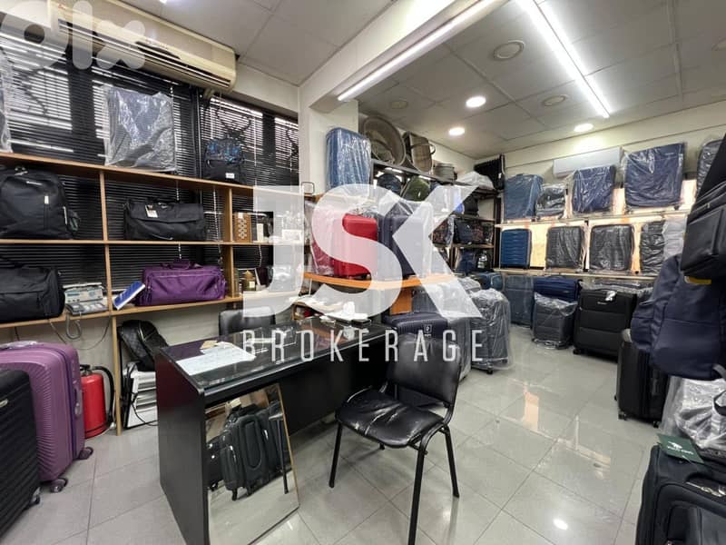 L20529 - 105 SQM Shop with Front Display Windows For Rent in Achrafieh 0