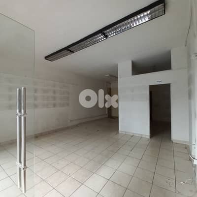 Shop in Zalka  For Rent   محل للإيجار في زالقا،