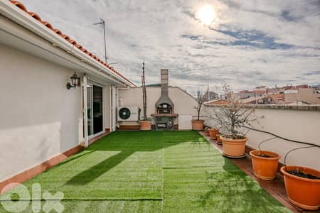 Spain Barcelona Get your residency! penthouse in a quiet area PR-00422