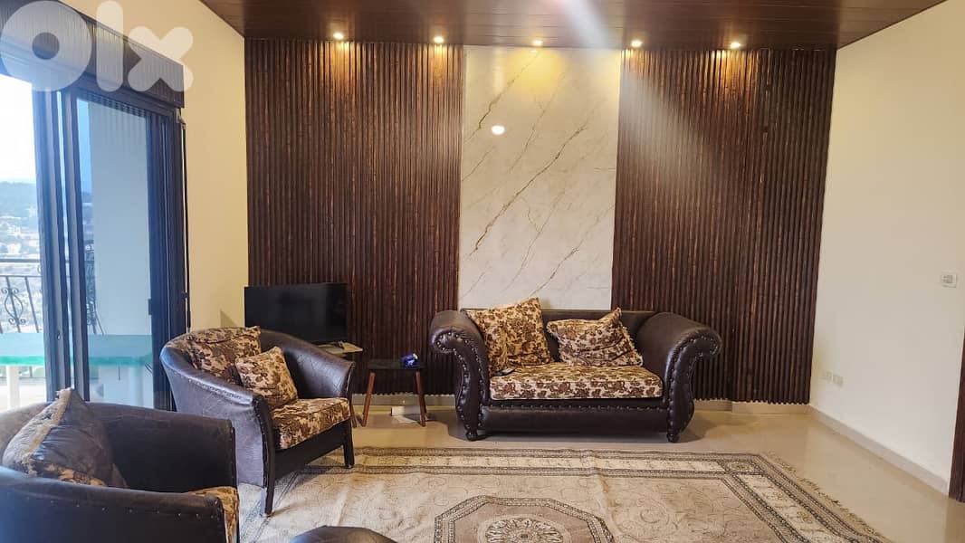 3 BEDROOMS/FURNISHED /MOUNTAIN VIEW /FOR SALE IN GHINEH ,(GH-100) 0
