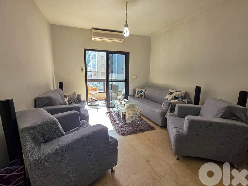 110 SQM Furnished Prime Location Apartment in Sabtieh, Metn 0