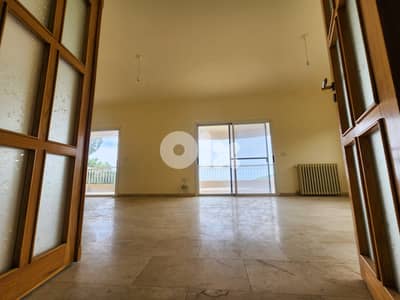 200 SQM Apartment in Broumana (Mar Chaaya) with Mountain/ Sea View