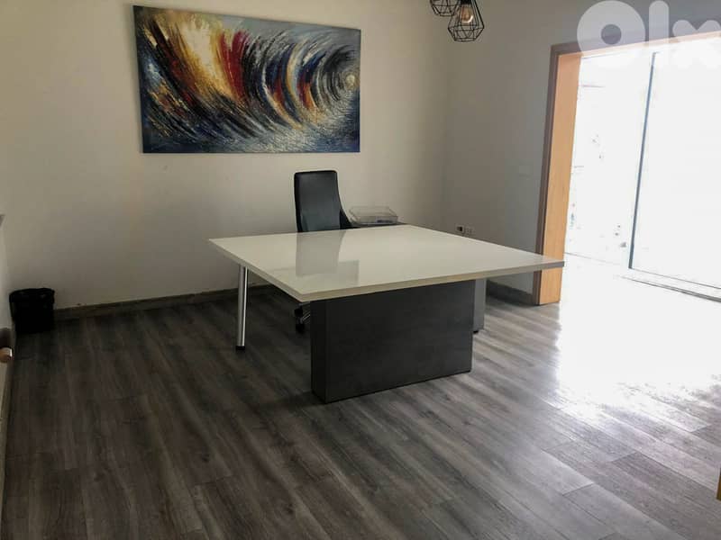 150 SQM Furnished Prime Location Office in Zalka + 75 SQM TERRACE 0