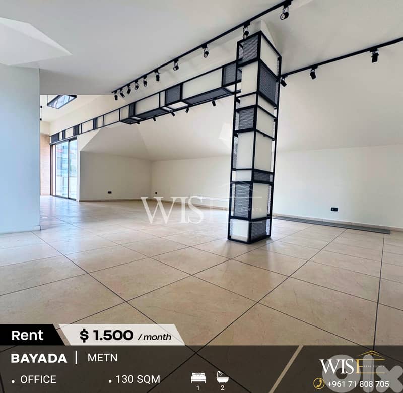 130 SQM Office for Rent in Bayada – Prime Business Location! 0