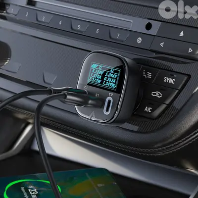 ACEFAST B5 101W USB Car Charger with OLED Display