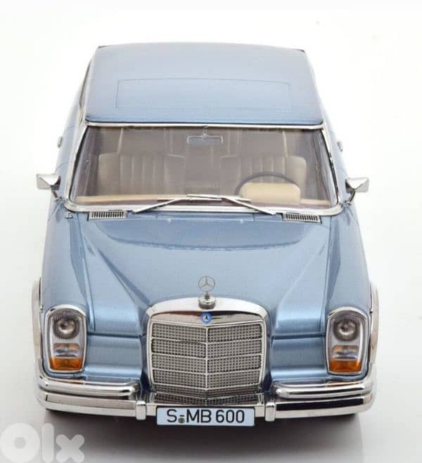 Mercedes 600 SMB (W100) diecast car model 1;18 3