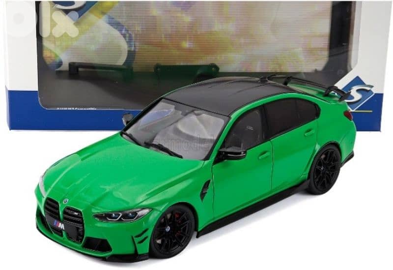 BMW M3 (G80) 2024 diecast car model 1;18 0