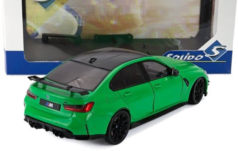 BMW M3 (G80) 2024 diecast car model 1;18 4