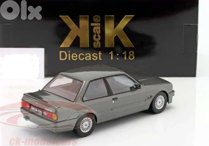 BMW ( E30) 320is 1989 diecast car model 1;18 4