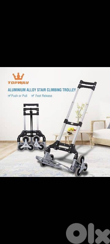 aluminium hand trolley 0